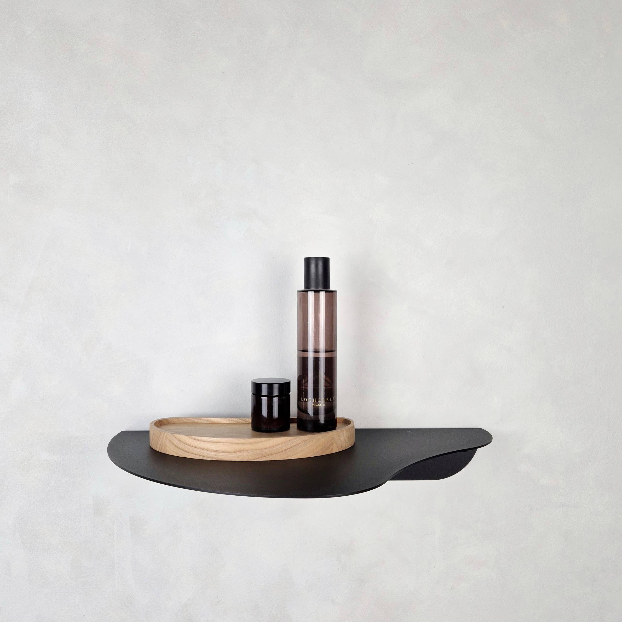 NAMUOS - Venta al por mayor Estante de pared - Estante de pared metálico MOSS I en blanco, negro o beige4