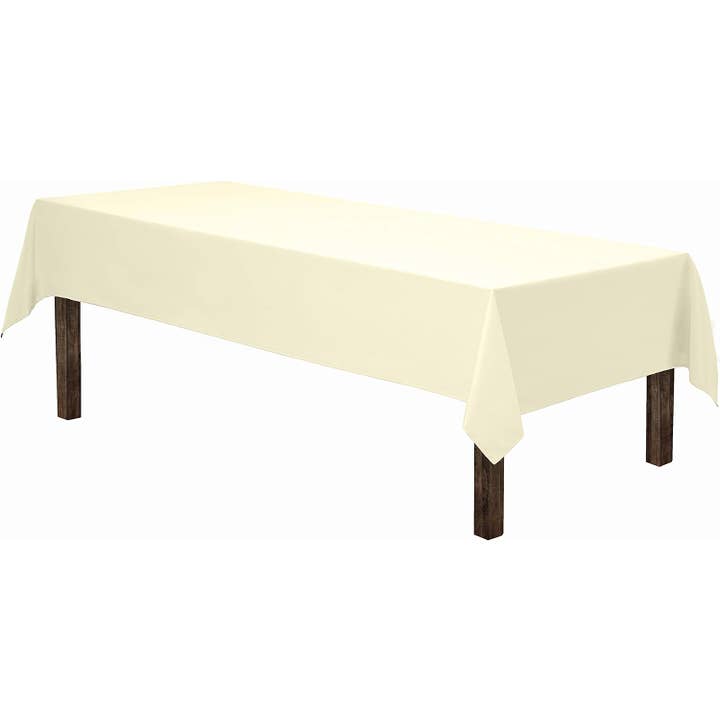 Gee Di Moda - Wholesale Tablecloth - Heavy Duty Washable Polyester Rectangle Tablecloth49