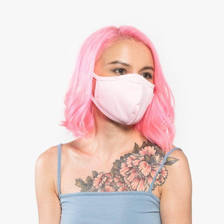 MakMask - Wholesale Protective Face Mask/Shield - Baby Pink Mask2