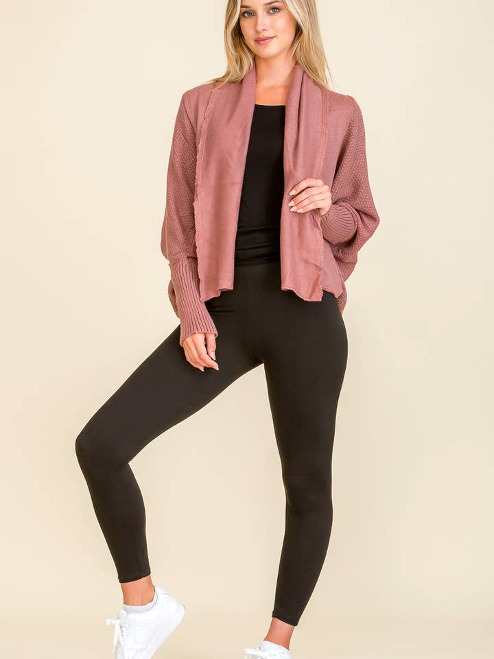 Two In One Style Bolero Cardigan for wholesale by Honey J