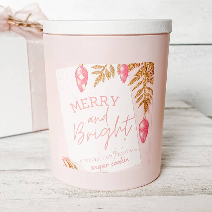 Candela Pretty In Pink Merry & Bright per la vendita all'ingrosso da parte di Raraw Botanicals