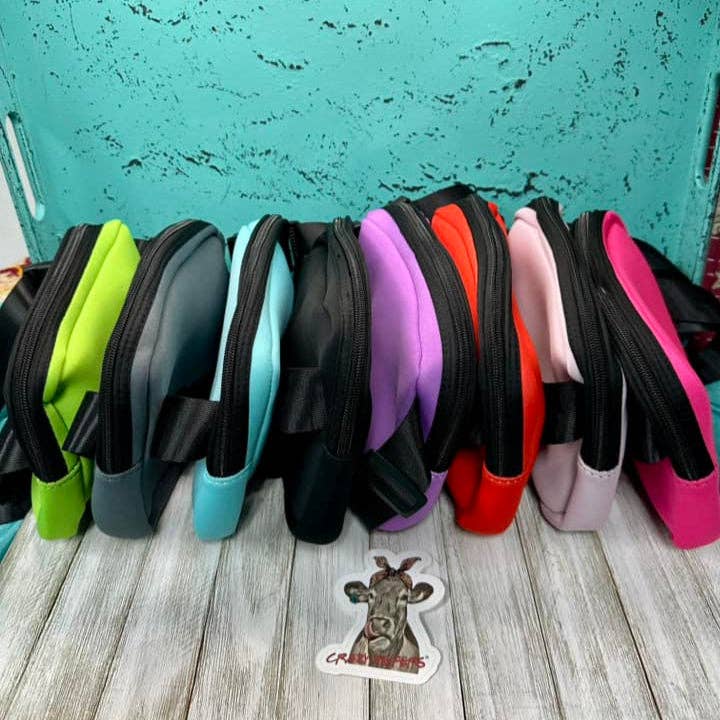 Crazy Heifers Wholesale - Wholesale Belt Bag - Women's - Neoprene Belt Bags- Solids7