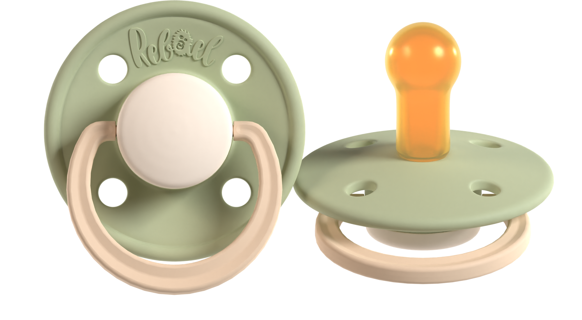 Rebael - Wholesale Pacifier - Baby - Rebael Cloudy Pearly Lion, Size 1 (0-6 Months)0