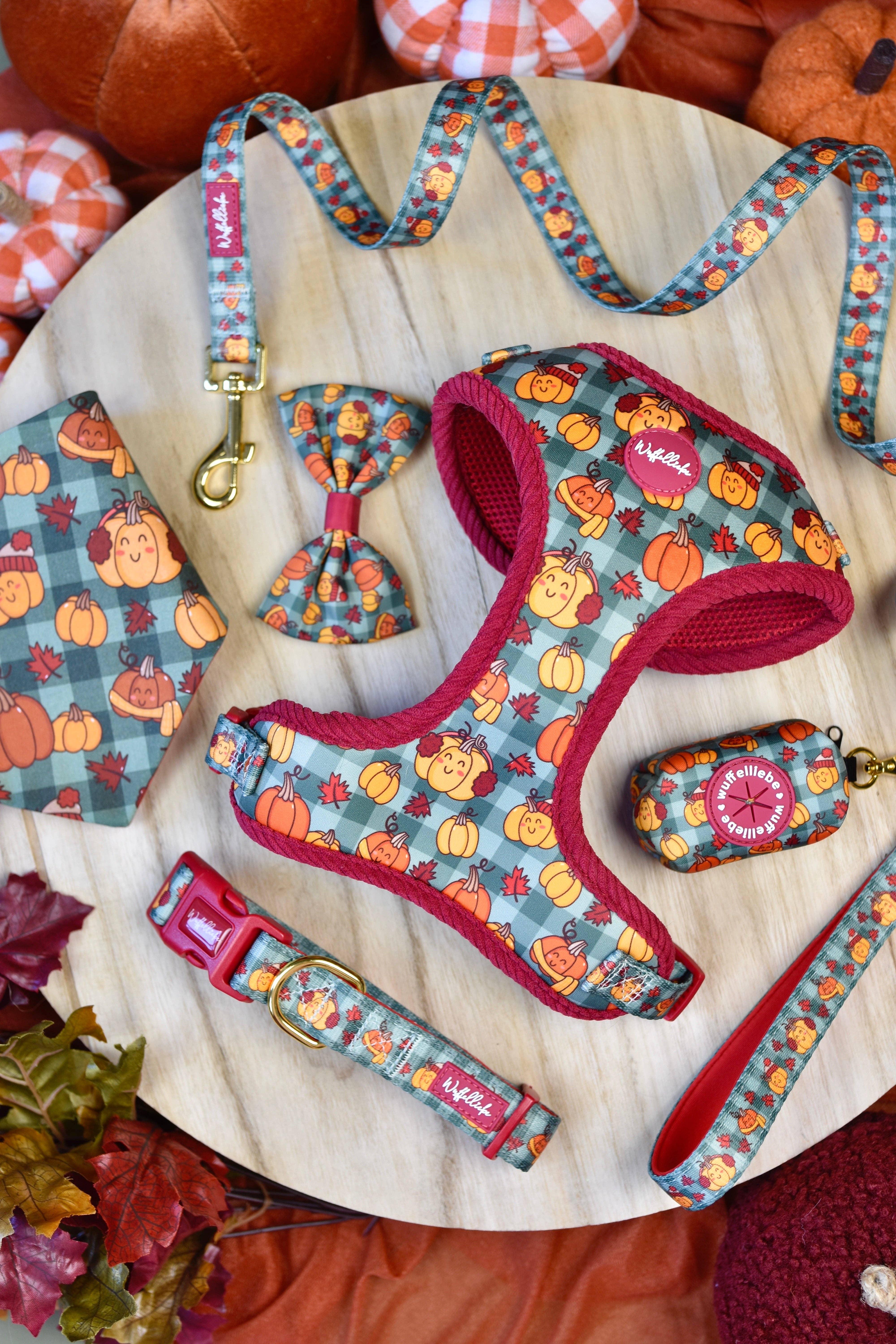 Wuffelliebe - Wholesale Pet Harness - Dog - Cosy Pumpkin Patch - Tableware3