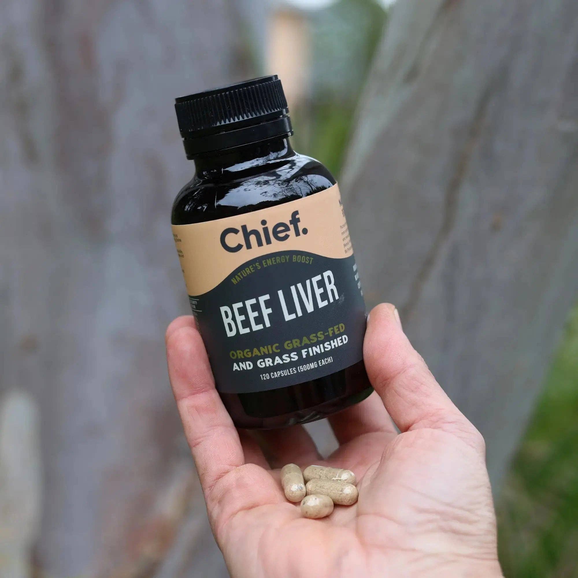 Chief Nutrition - Wholesale Oral Supplement/Vitamin - Organic Beef Liver (Energy)9