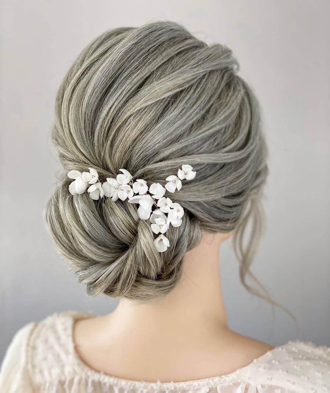 allureweddingjewelry - Venta al por mayor Horquillas para el pelo - Juego de 2 horquillas para el cabello Angie Flower3