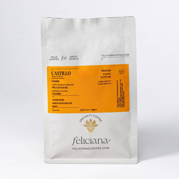 Feliciana Castillo Whole Bean 12 oz (340 g) for wholesale by Feliciana Specialty Coffee