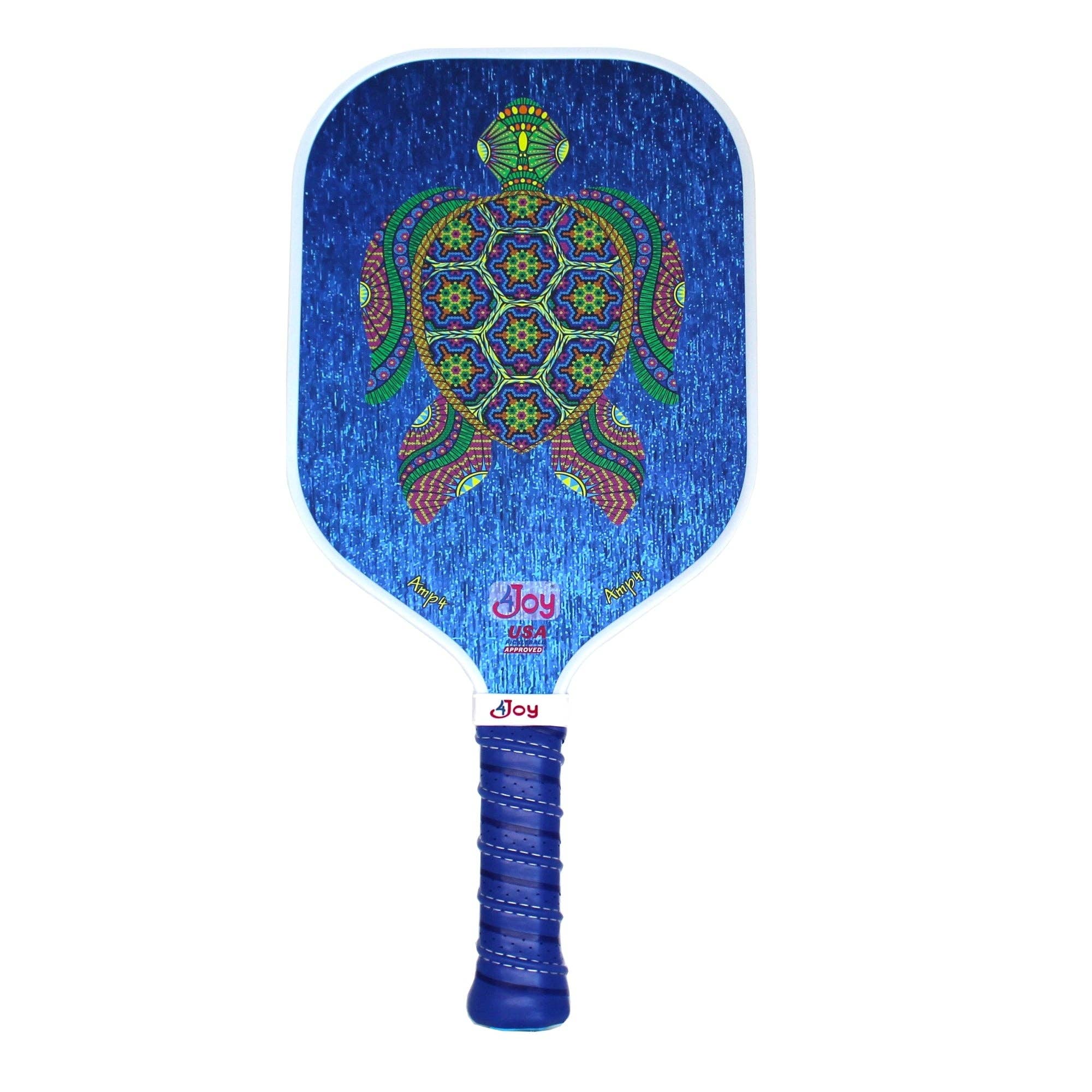 4JoyPaddles - Wholesale Sporting Accessories - AMP4 Series Turtle Design Pickleball Paddle10