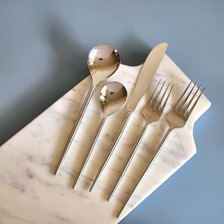 Minimalist Cutlery Set - Simple Daily Use Cutlery Set of 5 and other Purchase Wholesale salads for parties. Free Returns & Net 60 Terms on Faire trending on Faire.