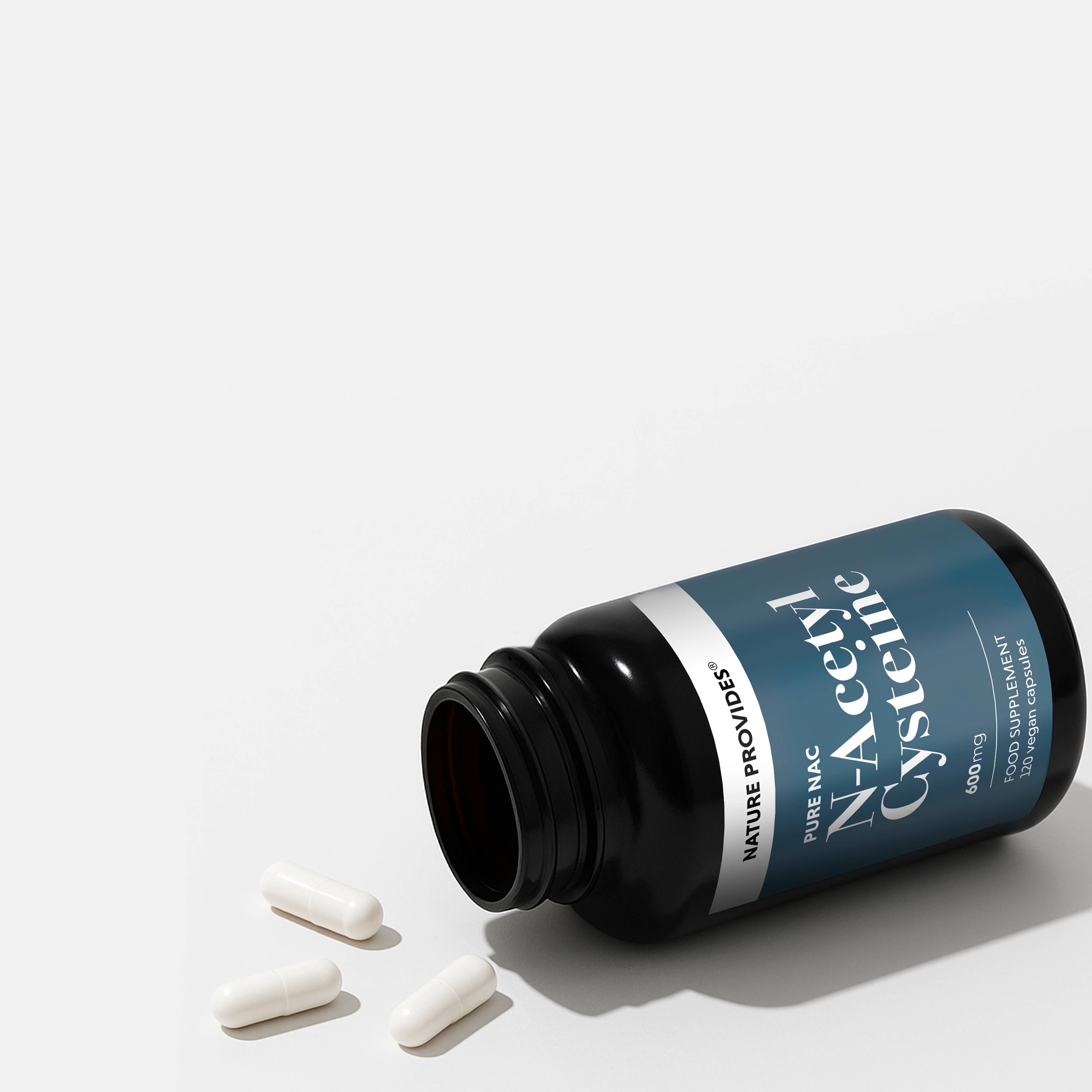 Nature Provides - Vendita all'ingrosso Vitamine/integratori orali - NAC N-acetil cisteina (in forma libera e pura al 100%) - 120 capsule5