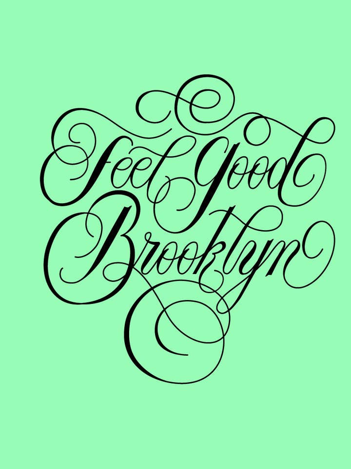 feel good Brooklyn for wholesale by Redznak Design