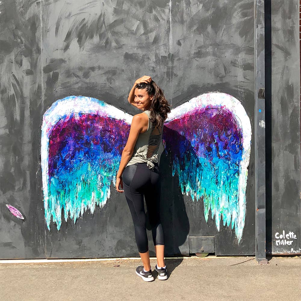 American Fitness Couture - Wholesale Tank Top - Women's - Laser Cut Get Shredded Tank1