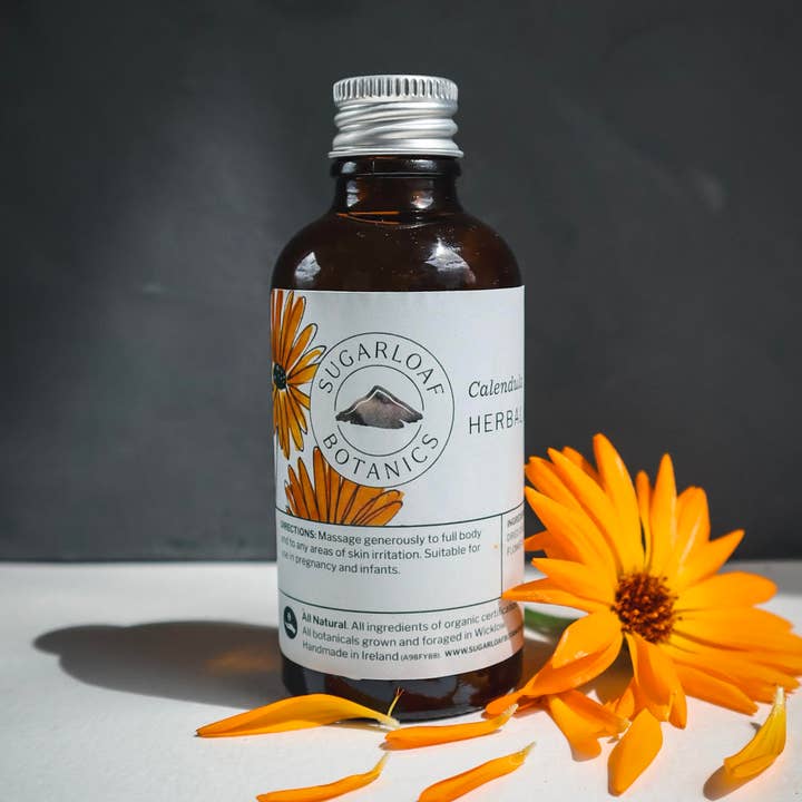 Aceite de caléndula para venta al por mayor de Sugarloaf Botanics