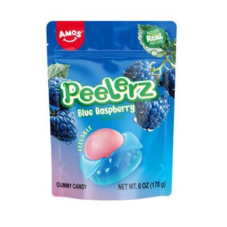 AMOS PEELERZ GUMMY BLÅ HINDBÆR for engroshandel hos Gotta Get It Gifts