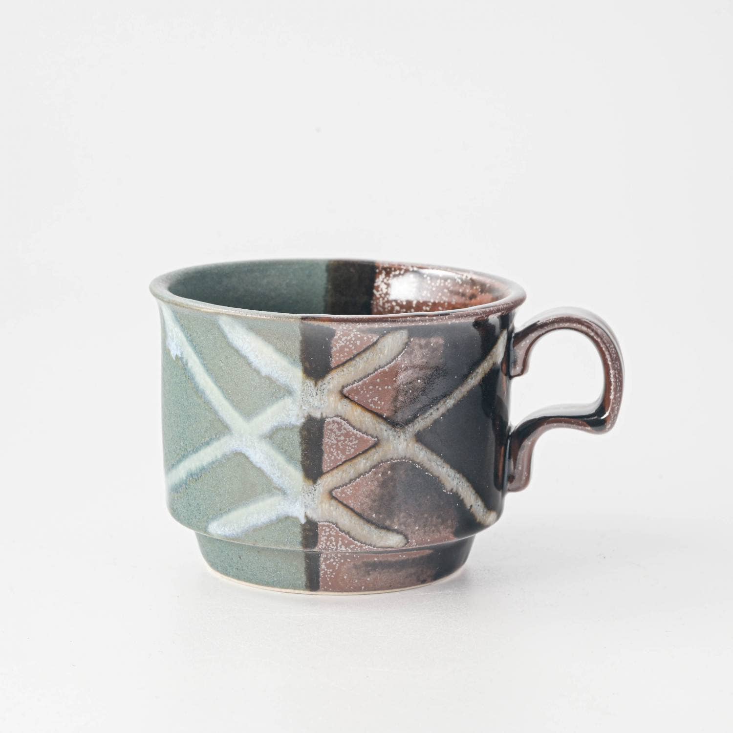 Yamani - Wholesale Coffee/Tea Cup - Memory of Glaze Cup - Peacock Blue (Gift Box)1