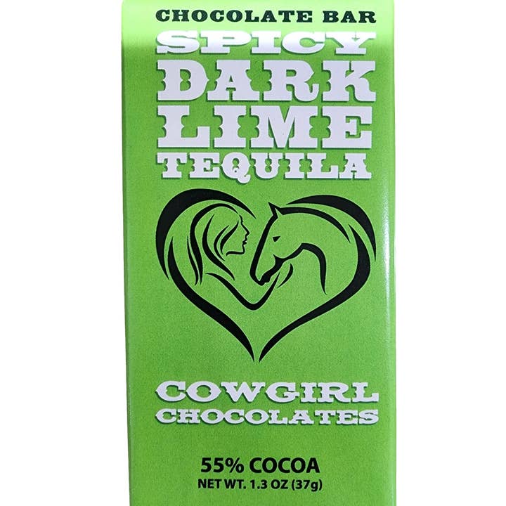 Cowgirl Chocolates - Wholesale Chocolate Bar - CGC Spicy Lime Tequila Bars