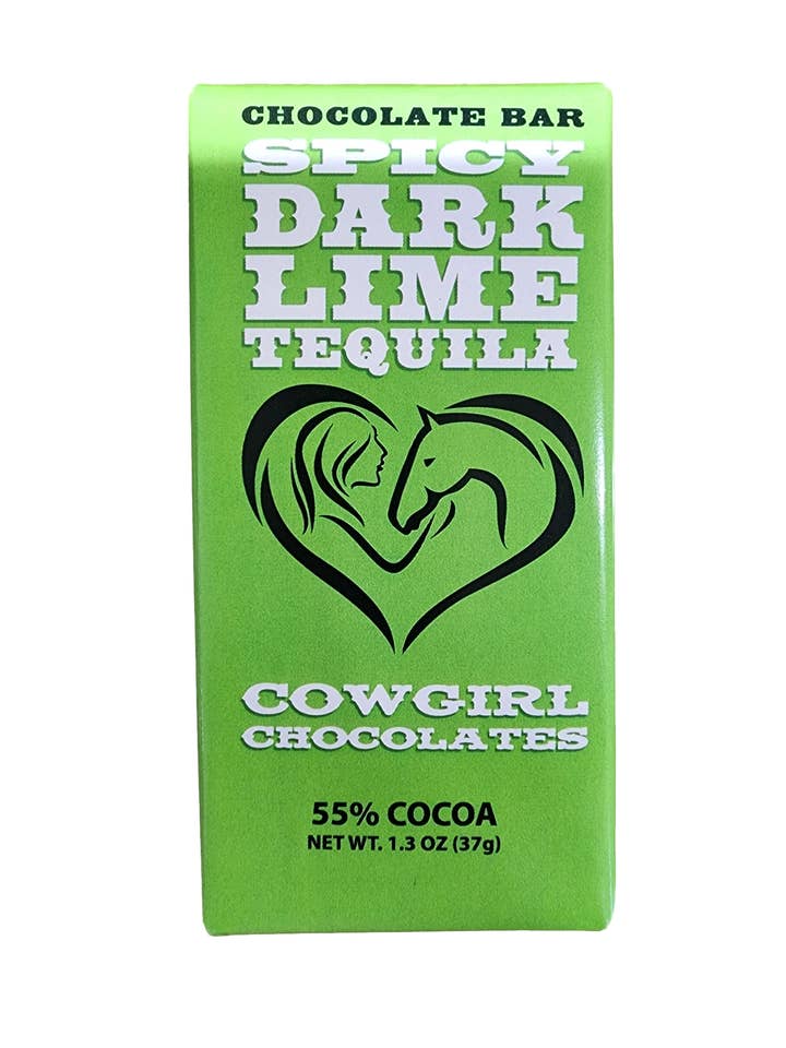 CGC krydret lime tequila barer for engroshandel hos Cowgirl Chocolates