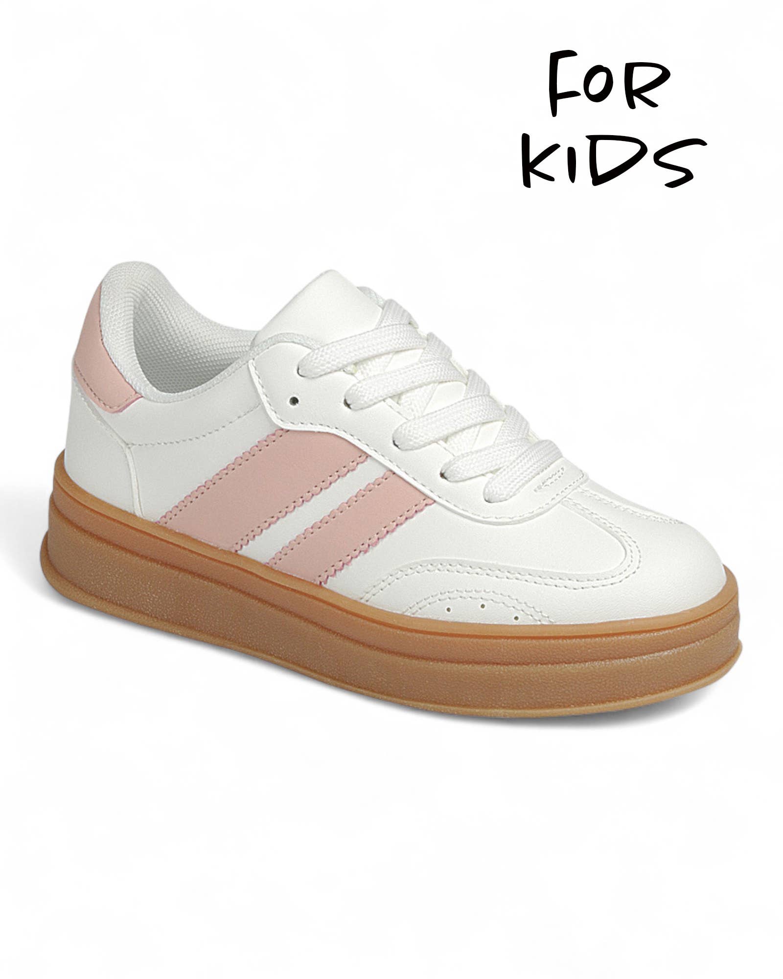 FASHION EMPORIO - Wholesale Lifestyle Sneakers - Kids - Kids Lace up Sneaker Shoes FL-TOPPING-03K6