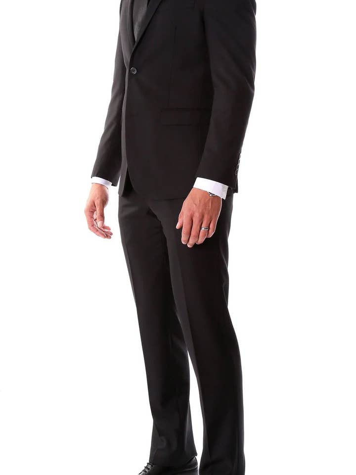 Ferrecci - Wholesale Suit Set - Men's - Ferrecci - Oslo 2pc Notch Lapel Slim Fit Suit Set