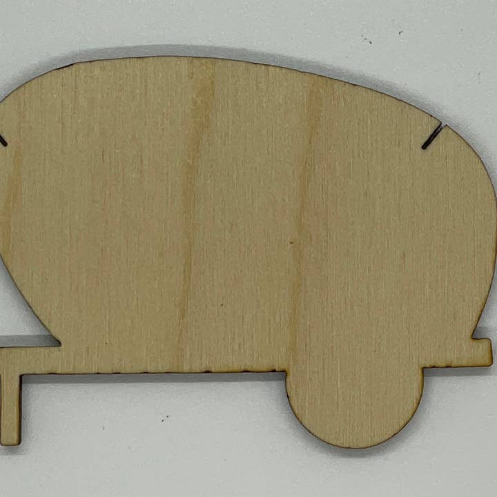 Velvet Guillotine - Wholesale Embroidery/Cross Stitch Supplies - Camper Wooden Bobbins: Floss & Thread Organizer - Set of 125