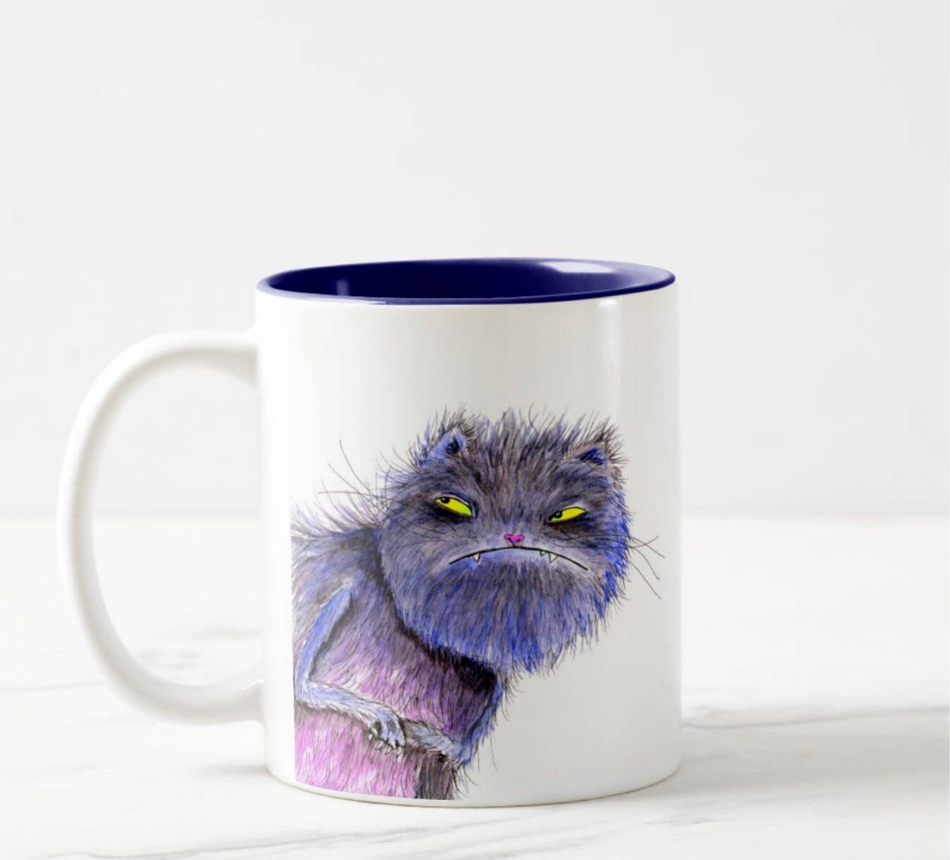 Lemon Zesty - Vendita all'ingrosso Tazza - Tazza con gatto «I Will Cut You»0