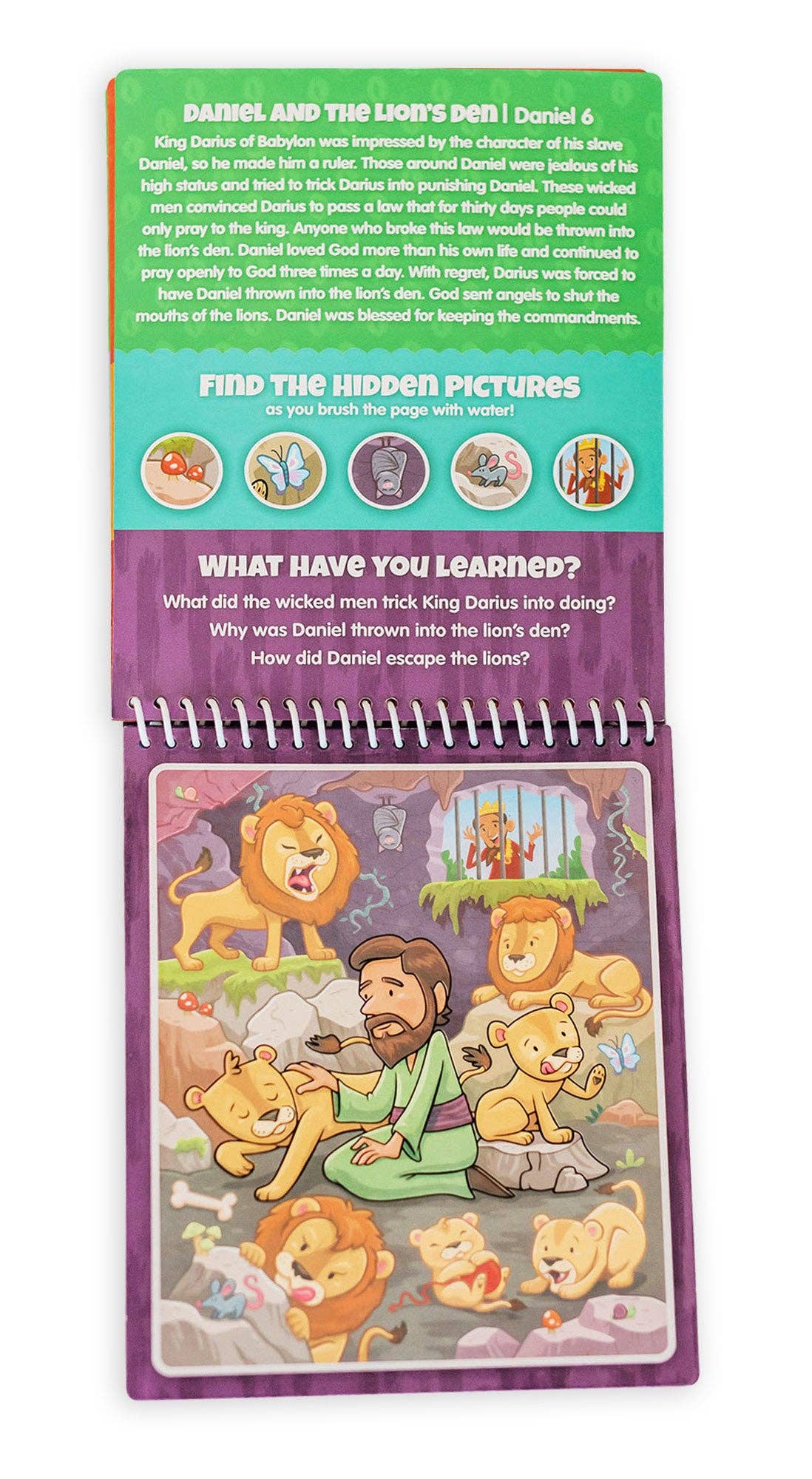KangaToys - Wholesale Baby & Toddler Book (0-2) - Old Testament #2 Aqua Brush Activity Book, Reusable Travel Activity8