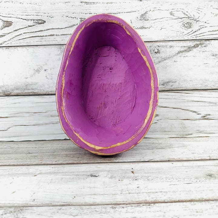 VALENTINA IMPORTS INC - Wholesale Candle Holder - Easter Eggs Dough Bowl Candle Ready 2