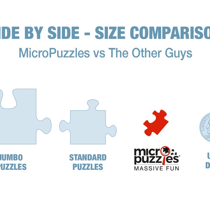 Micro Puzzles - Wholesale Puzzle - Adult - HOLIDAYS REINDEER GAMES Impulse stocking stuffer gift puzzle