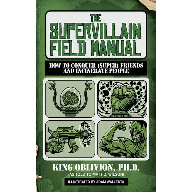 Bradley's Book Clearance - Wholesale Humor - Supervillain Field Manual