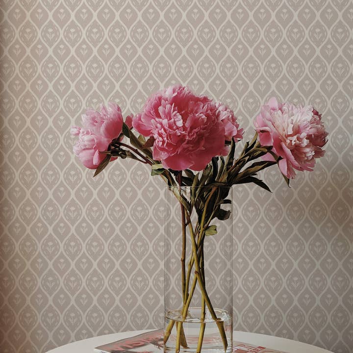 Diamond Dazzle Wallpaper for wholesale by Everett Park