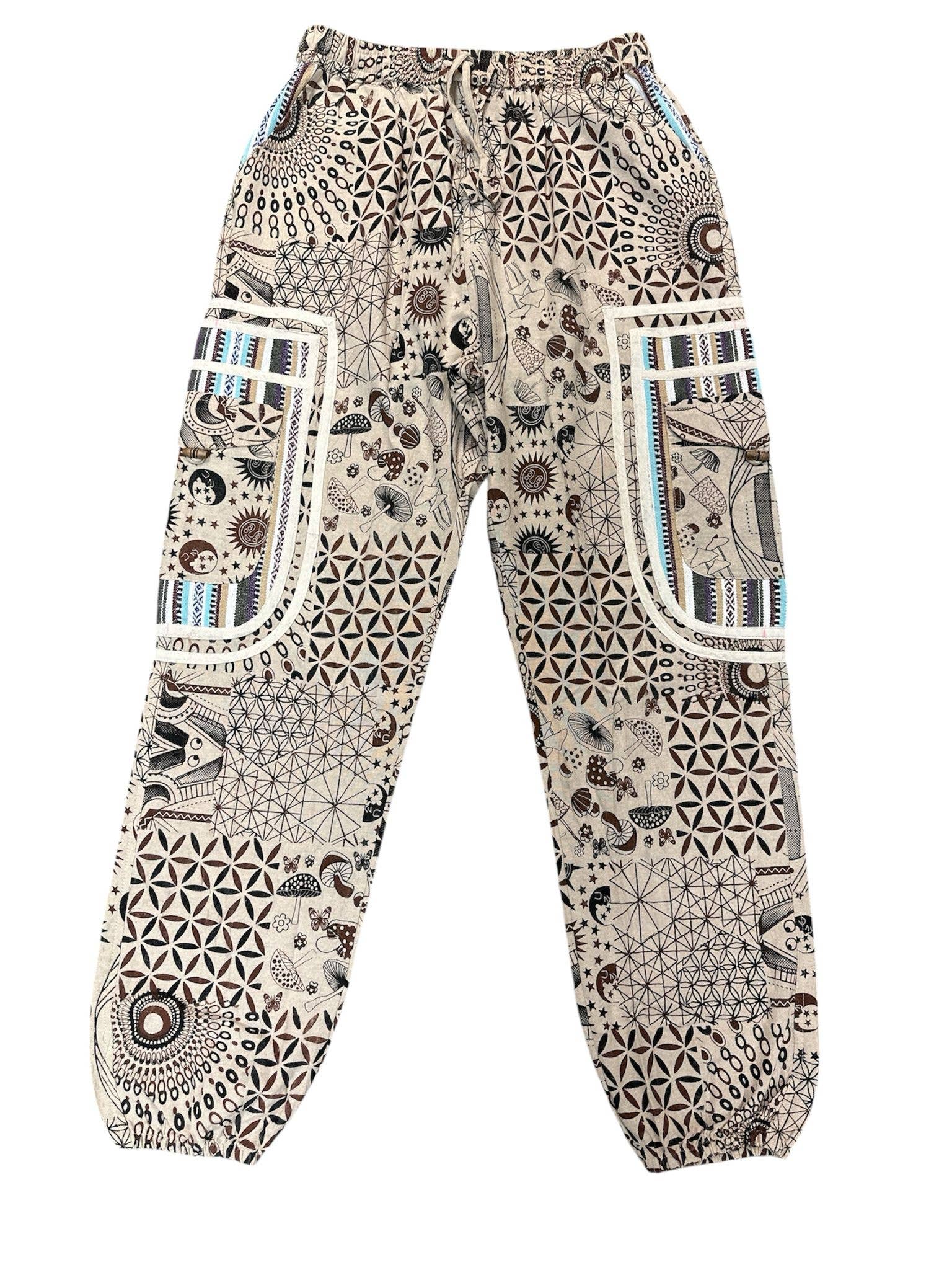 Rising International Inc - Wholesale Broek - Dames - Zon Maan Paddenstoel Keltische Pant NC480
