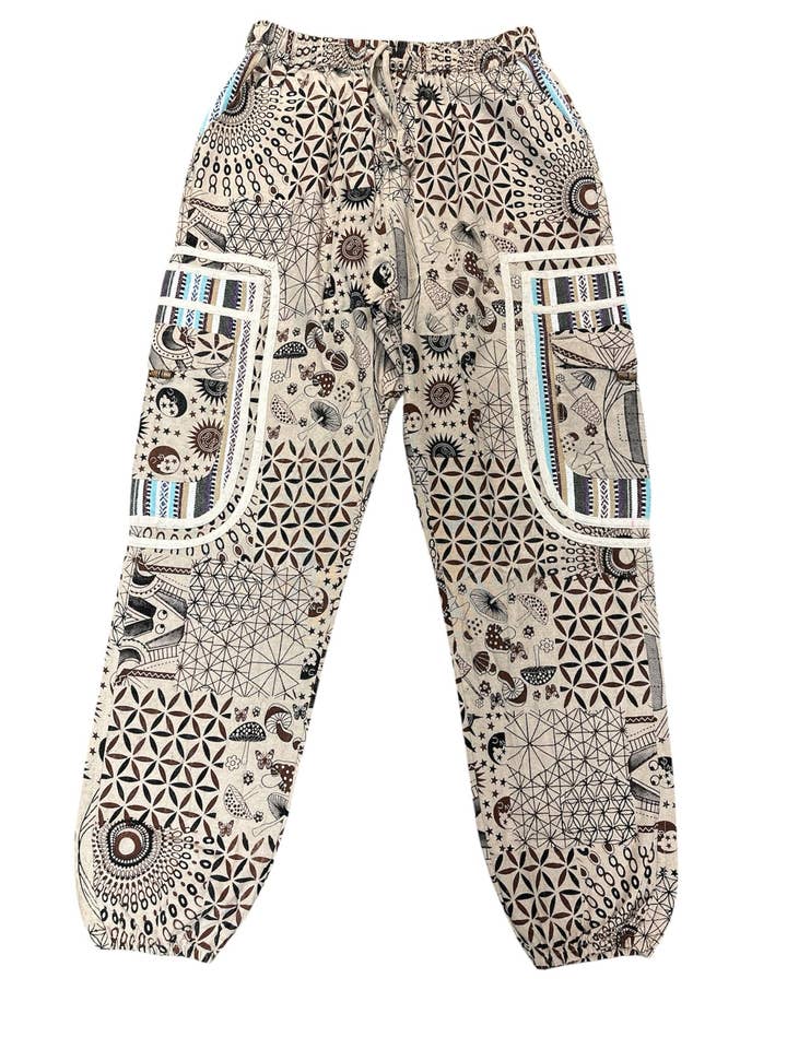 Rising International Inc - Wholesale Pants - Women's - Sun Moon Mushroom Celtic Pant NC480
