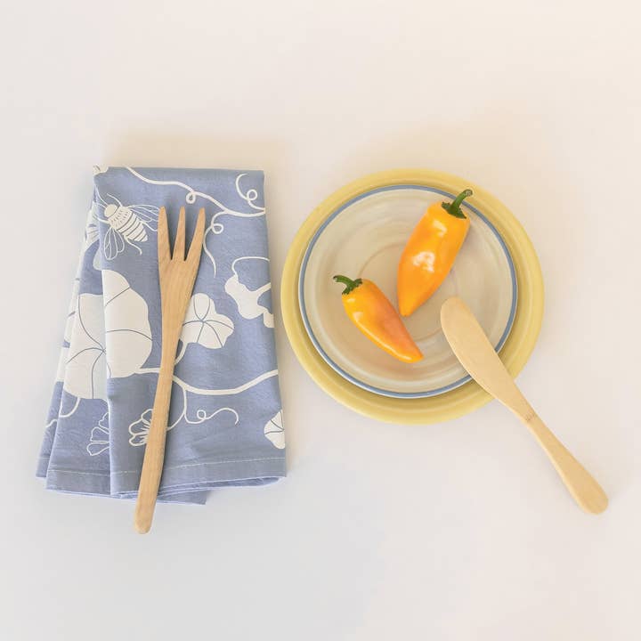 Elana Gabrielle - Venta al por mayor Paños de cocina - Paño de Cocina de Algodón con Capuchinas - Paño de Cocina Inspirado en la Naturaleza4