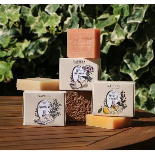 Napiers - Wholesale Bar Soap - Napiers Myrtle & Lemon Soap Bar2