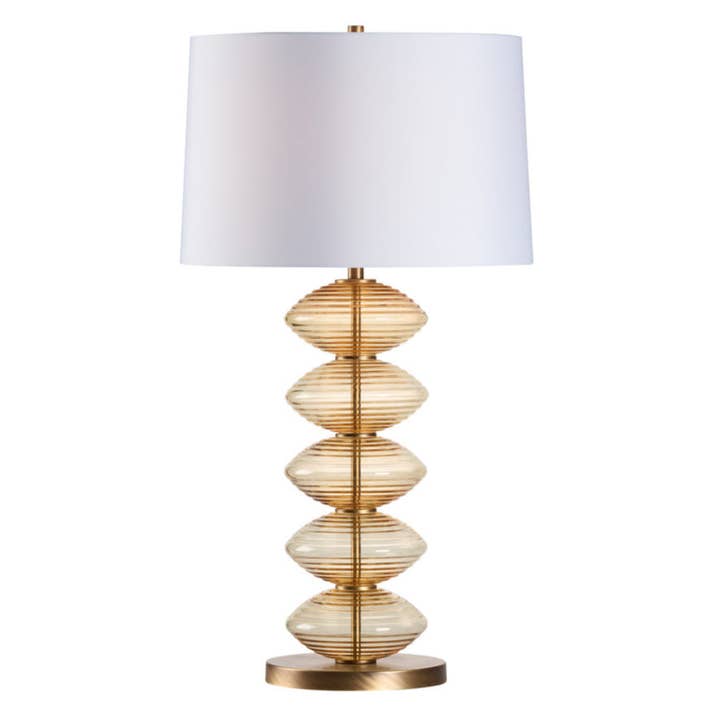 LOOMLAN - Wholesale Accent/desk lamp - Chicchi Italian Glass Table Lamp