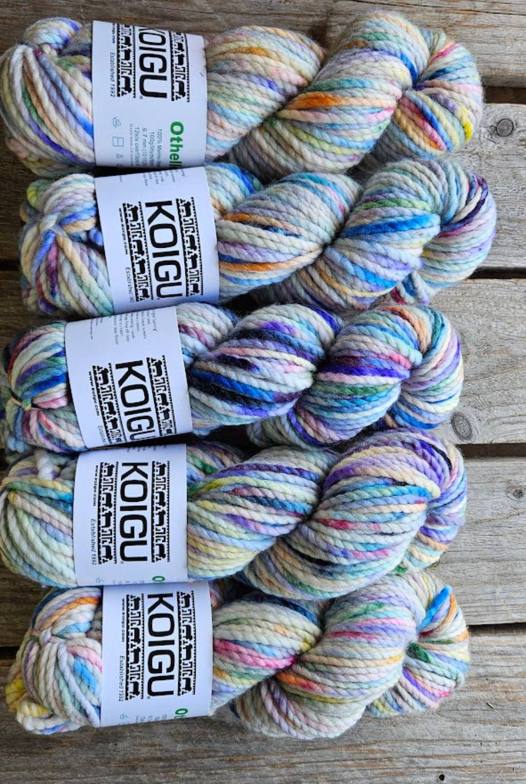 Koigu Wool Designs – Engroshandel Garn – Koigu Othello chunky merino garn gruppe A32