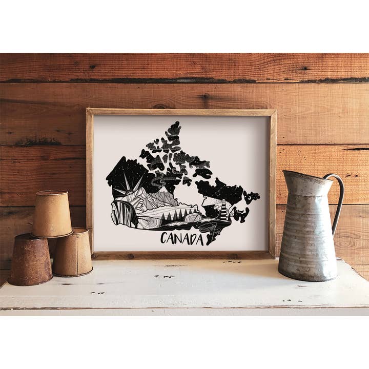 Mountain Mornings - Wholesale Art Print - Canada Print3