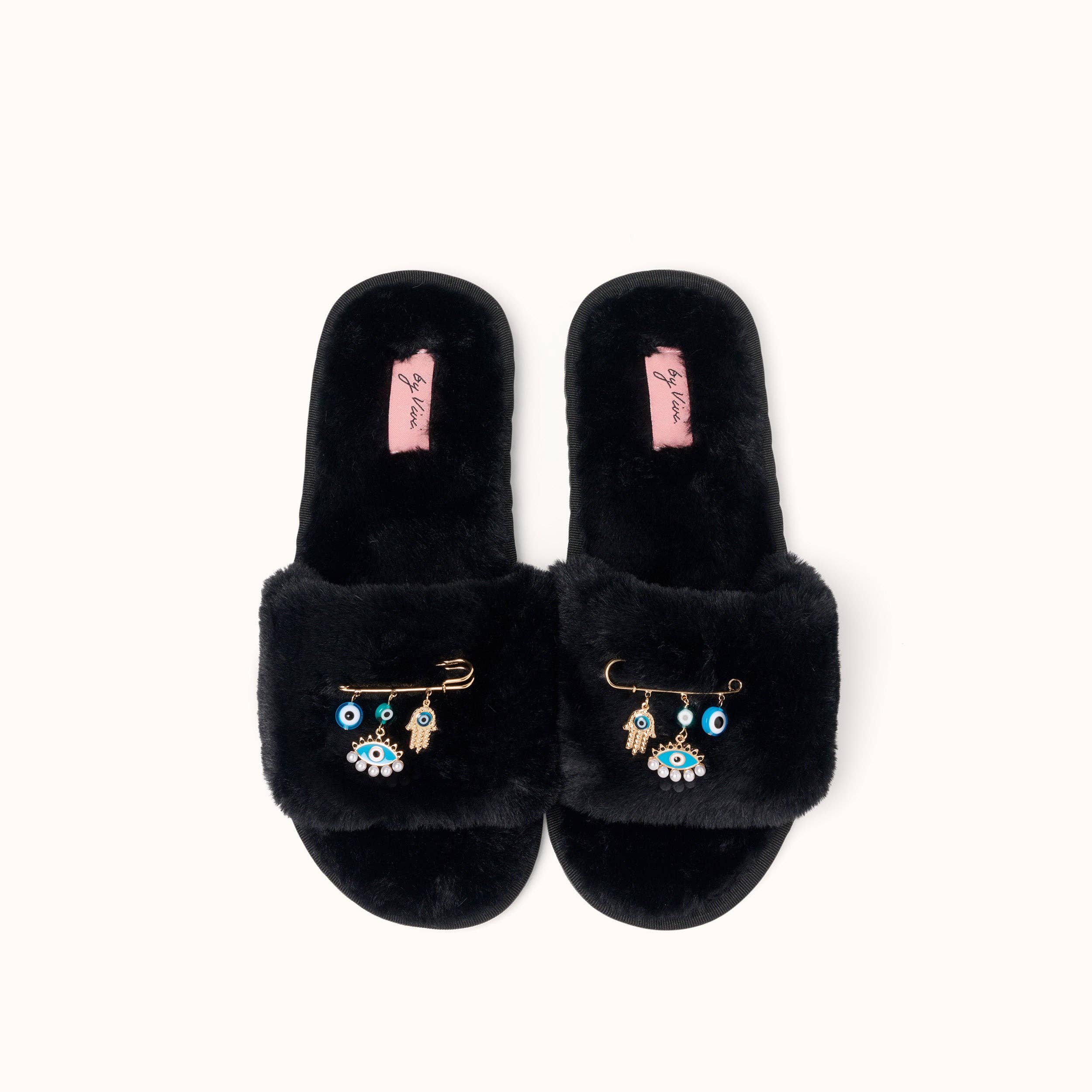 by Vivi. - Wholesale Pantoffels - Dames - Pantoffel Schwarz10