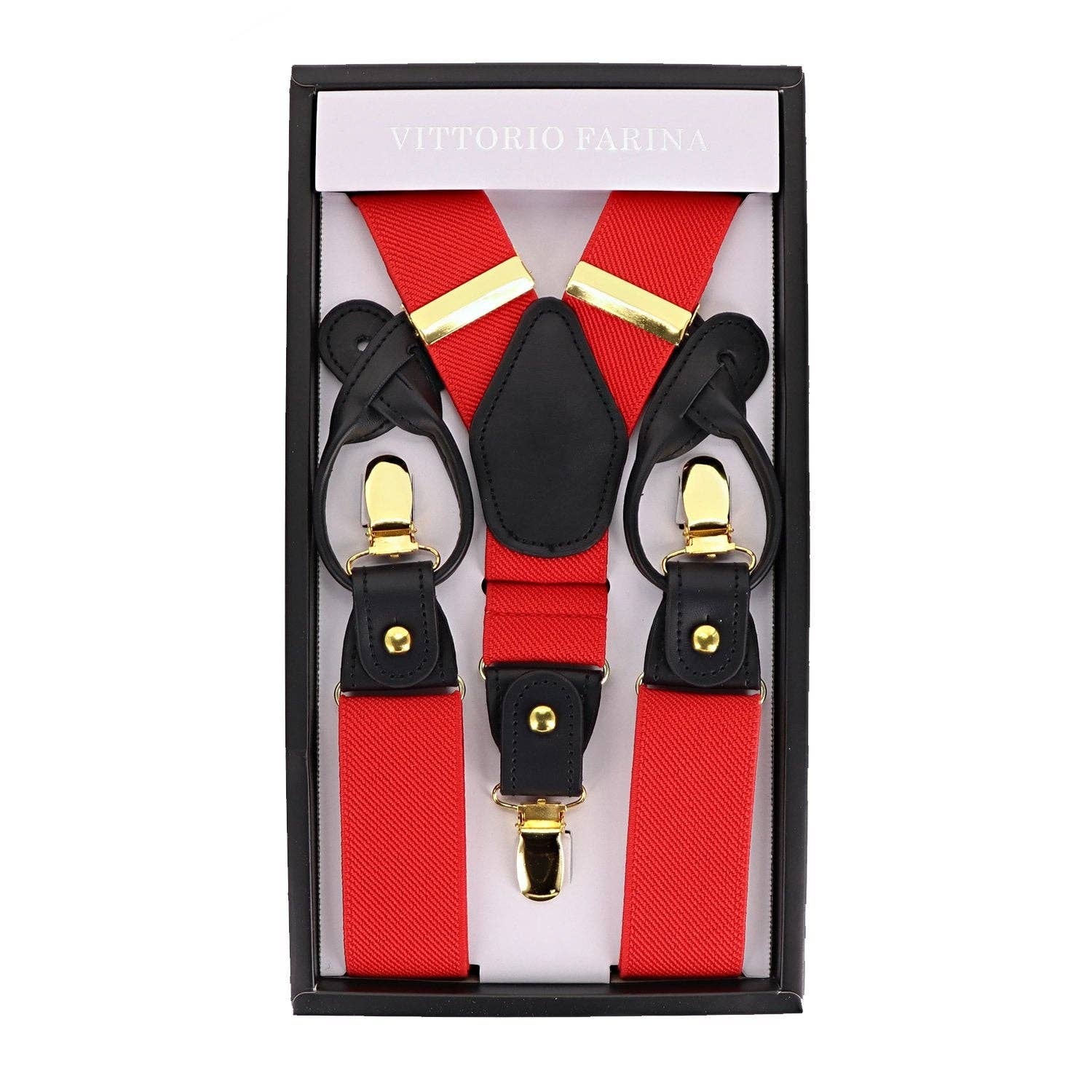 Dubal Brothers - Wholesale Suspenders - Men's - Vittorio Farina Men's Vibrant Colorful Convertible Suspender by Classy Cufflinks31