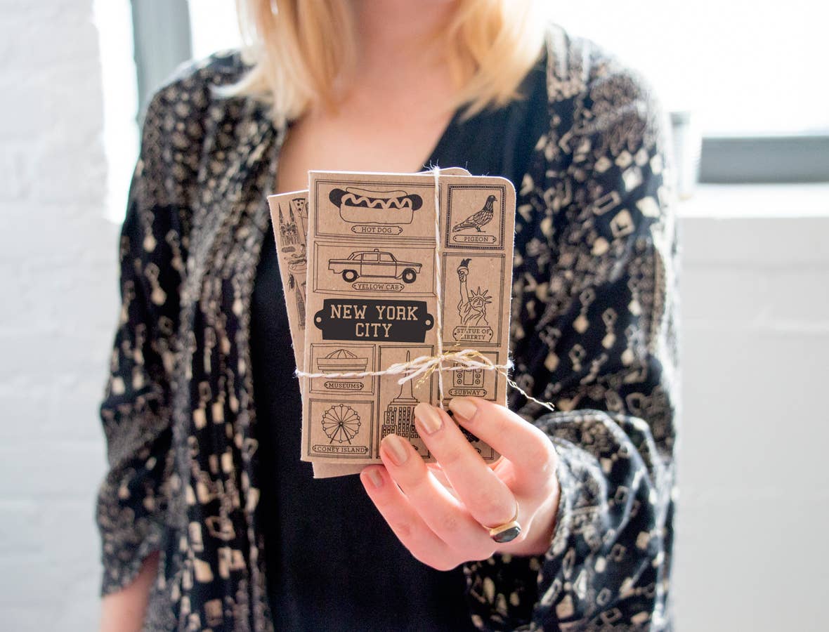 Maptote - Wholesale Notebook - New York City Frames Booklet3