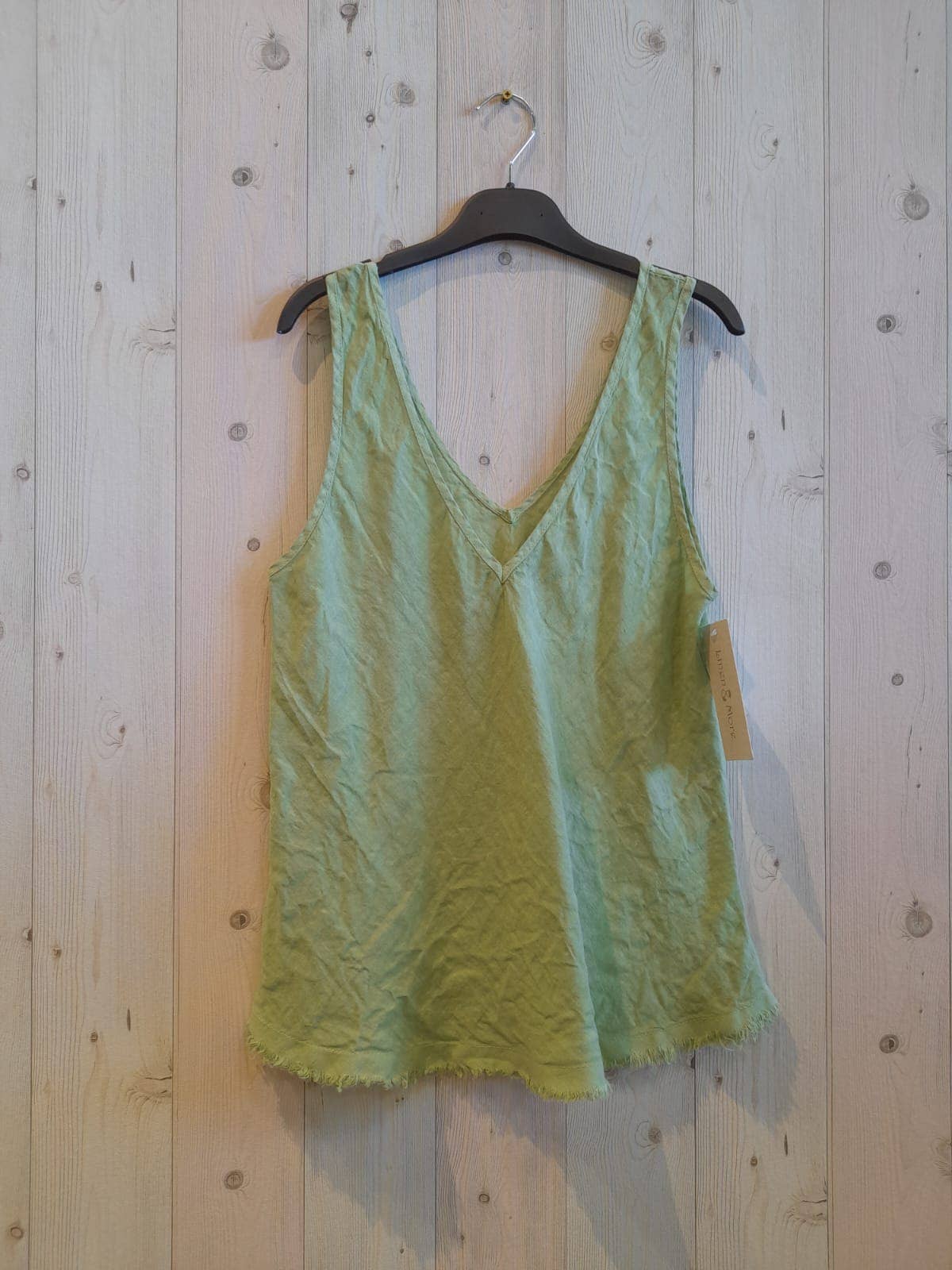 Linen & More - Wholesale Tank Top - Women's - REF 21591 100% SISA LINEN T-SHIRT4