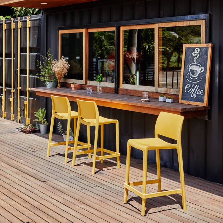 Lagoon Furniture America Corp - Wholesale Stool - Lagoon SENSILLA 7211C Stackable Counter Stool - 2 pcs / set2