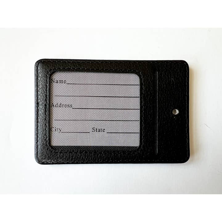 Clara de la Fuente Artist - Wholesale Luggage Tag - Colorful Sea Water Waves Luggage Tag. Lake Michigan.Premium8