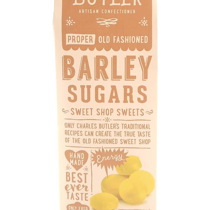 Charles Butler - Wholesale Hard Candy - Charles Butler Barley Sugars 190g
