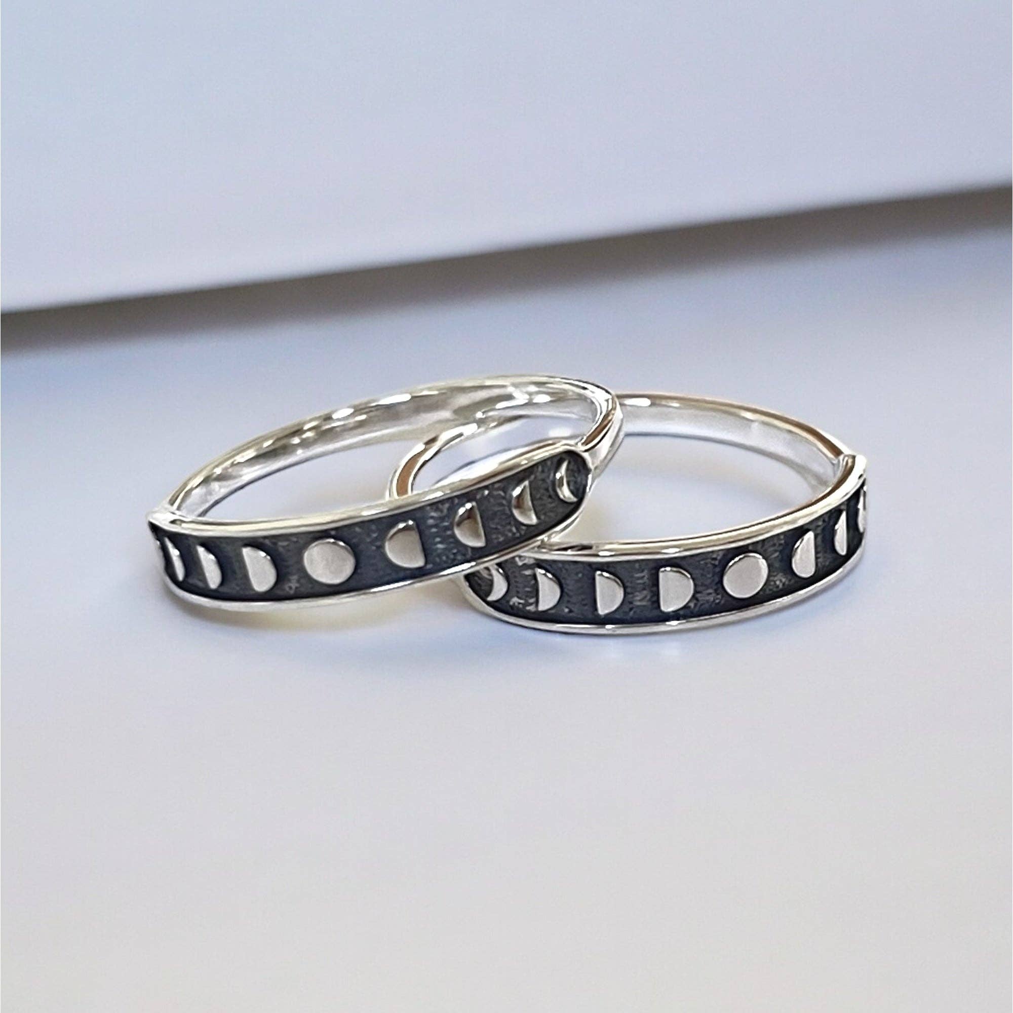 Anello Fascia In Argento Unoaerre Fasce Di Luce | - La - Foto 3