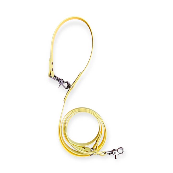 Cinturino multiposizione impermeabile LONDON Pineapple – Biothane® per la vendita all'ingrosso da parte di L&Z Dogwear