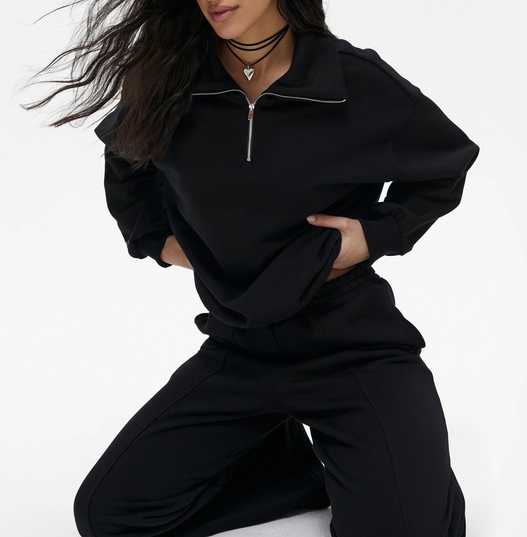 Marayn – wholesale Lounge set – Women's – European Autumn HighWaist Sweatshirt  Pants Set12