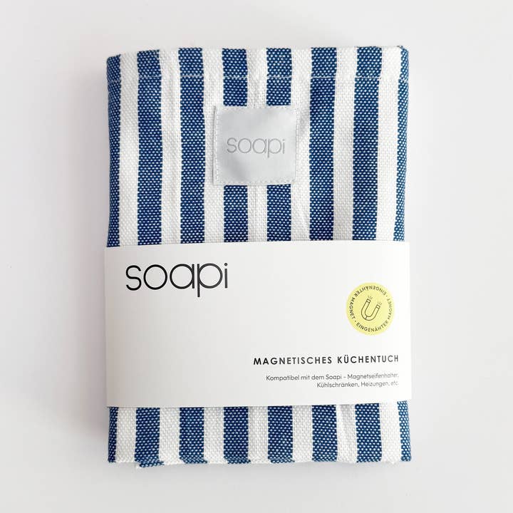 Soapi Magnetisches Küchentuch Blau für den Großhandel von Soapi - magnetic soap holder