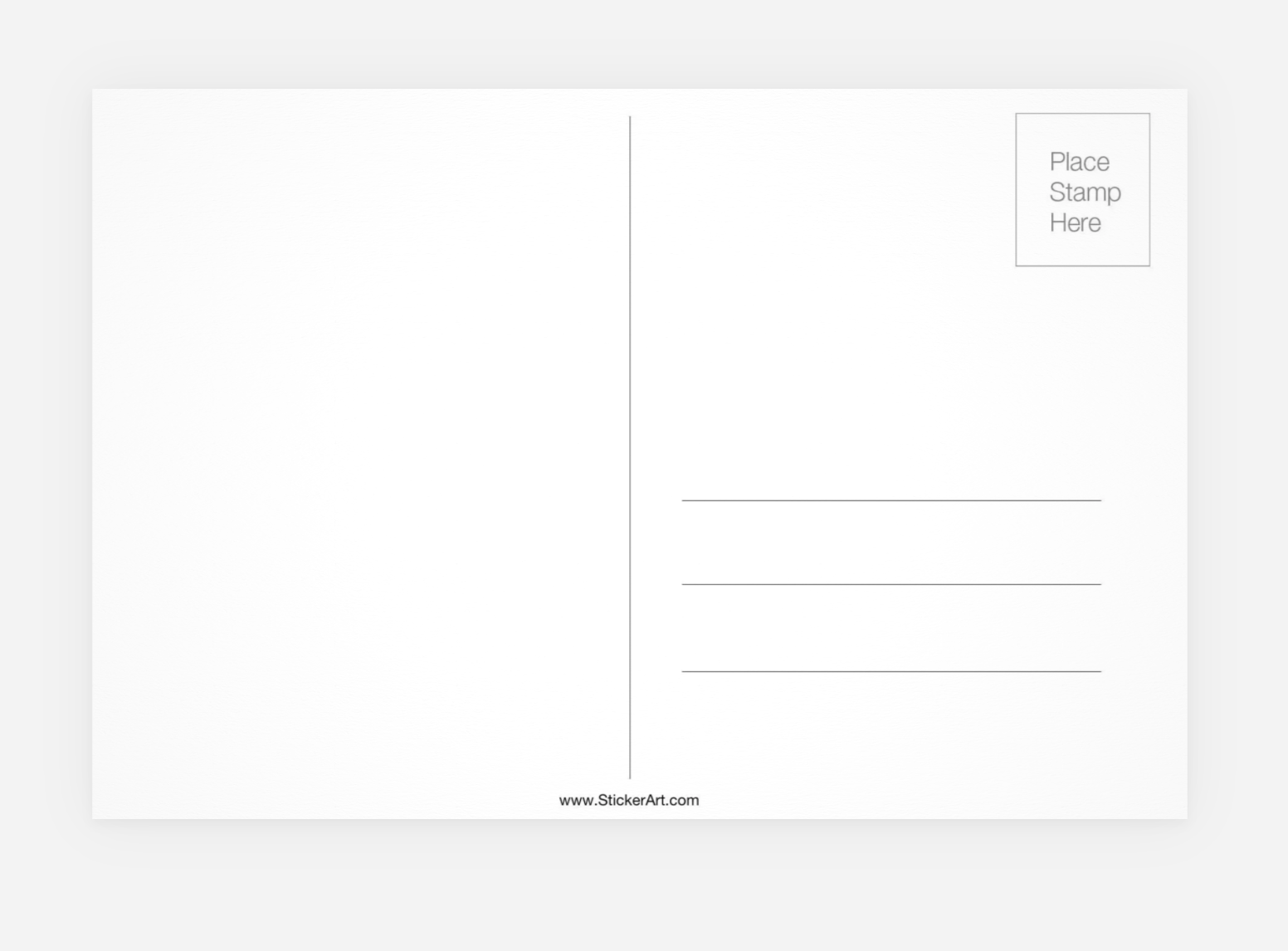 Sticker Art – wholesale Vykort – Bergstjärnor Anpassat Vykort - namndropp hälsningskort1