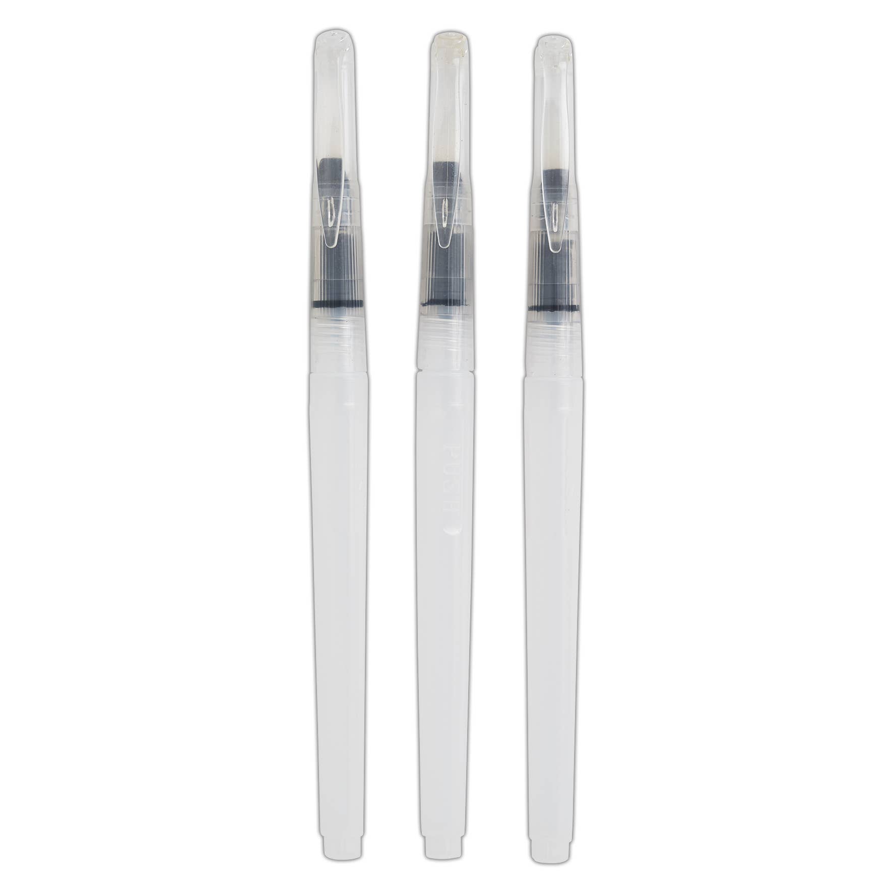 West Design Products – wholesale Paint/wax brush – Artiste Water Brush Set - 3 Pack - Fine, Medium, Broad1